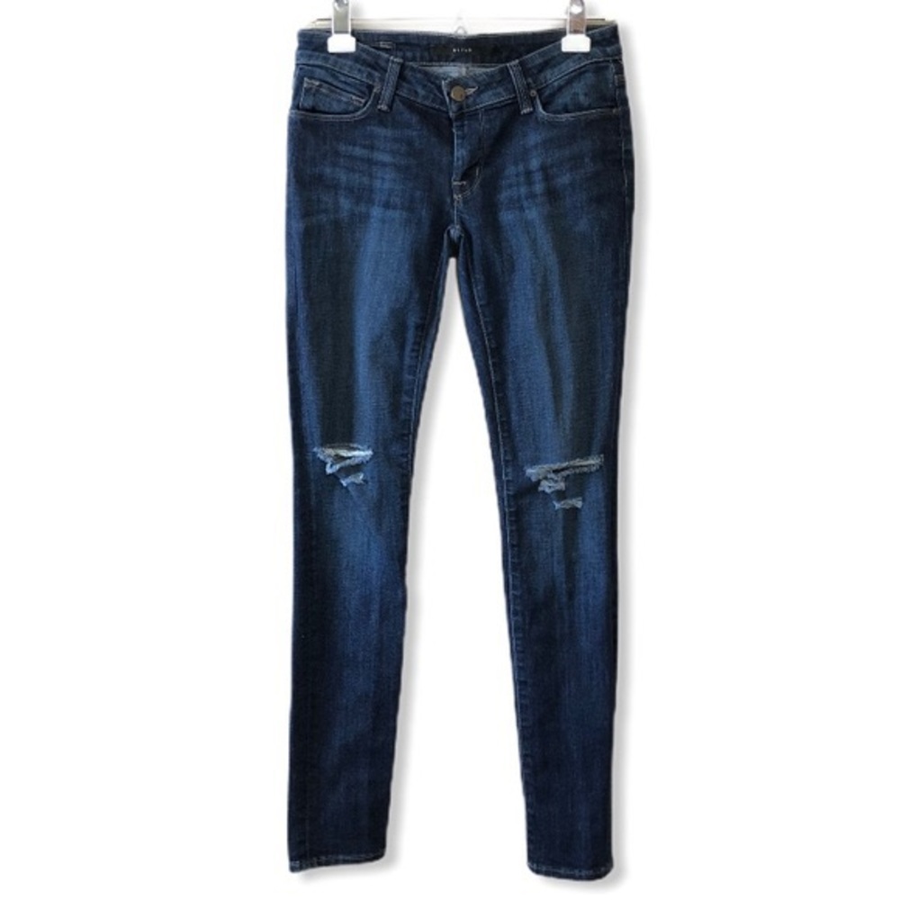 DSTLD High rise distressed jeans